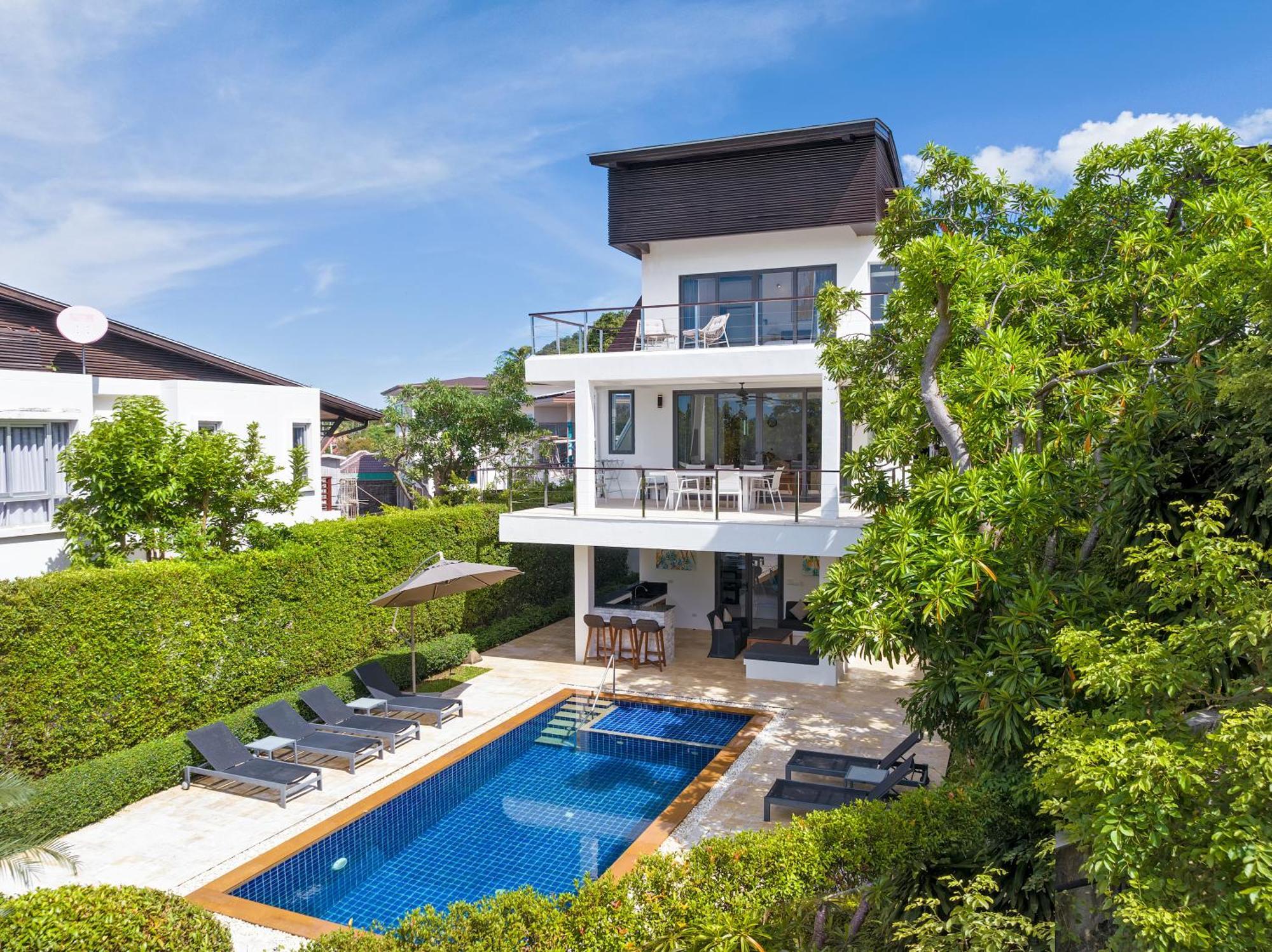 3 Bedroom Luxury 5 Star Seaview Villa Esprit Sdv087-By Samui Dream Villas Bang Rak Beach  Extérieur photo